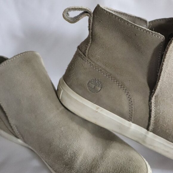 Timberland Women's Tan Sz 8.5 Skyla Bay Casual‎ Pull On Sneaker Booties - Picture 7 of 11